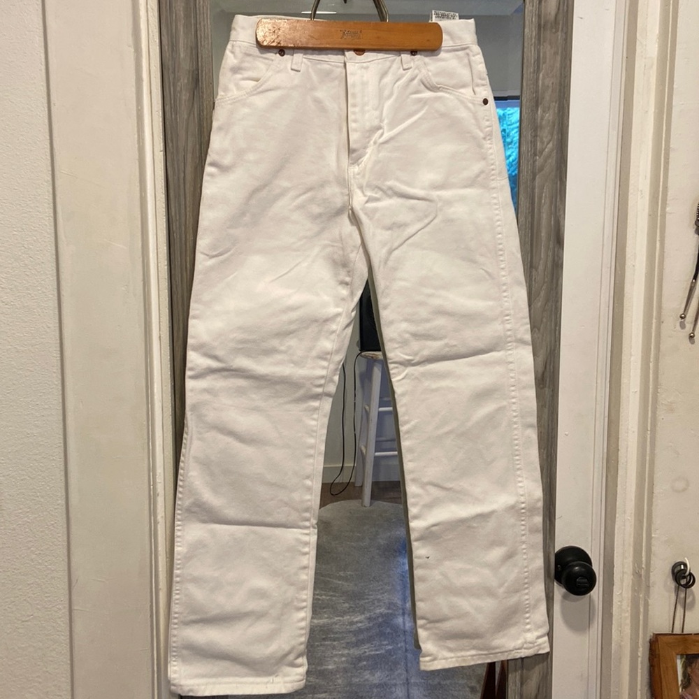 Brand new without tags white wranglers